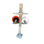 Garruchas c/ nivelador PVC