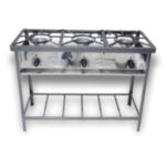 Cocina hornillas acero semi industrial